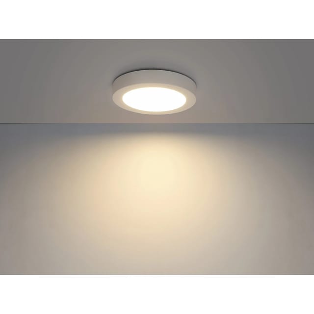Globo LED-Deckenleuchte Paula Kunststoff Weiß