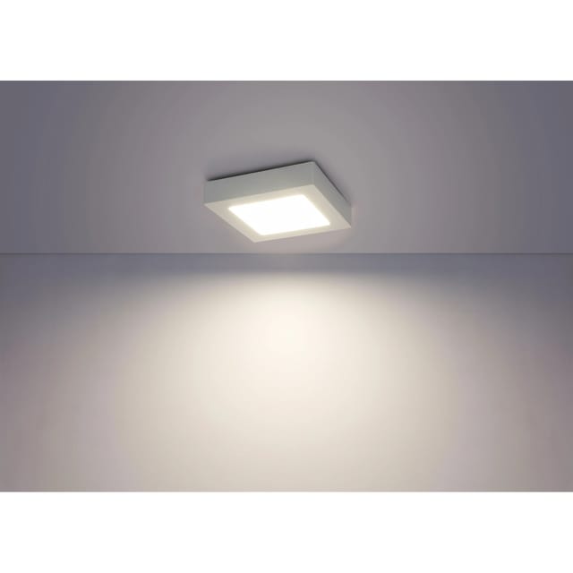 Globo LED-Deckenleuchte Svenja Kunststoff Weiß