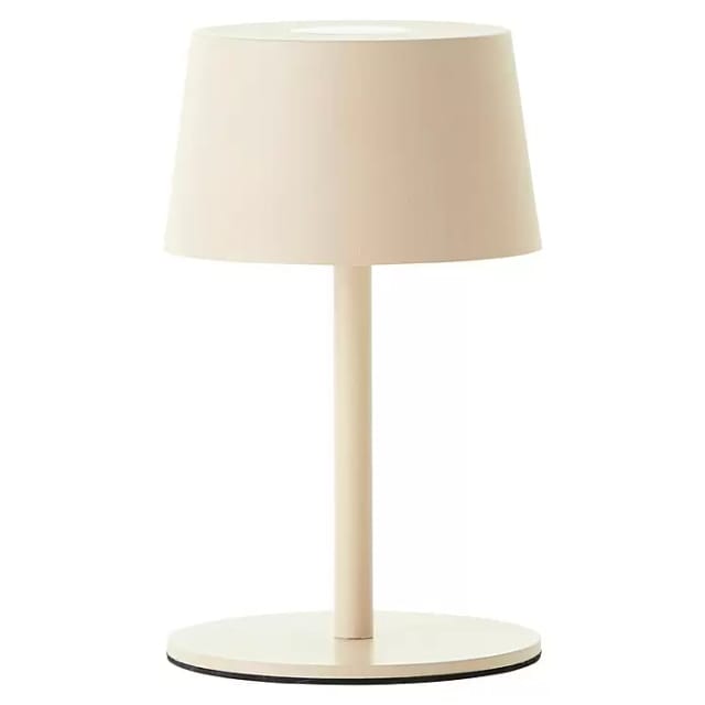 Brilliant Akku-Tischleuchte Jona 25 cm Beige