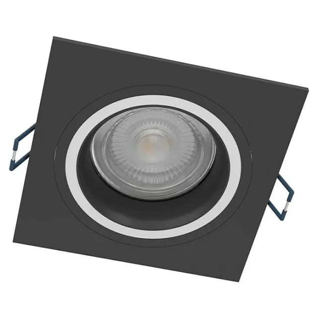 Eglo LED-Spot Carosso-Z RGB/CCT 9,3 cm x 9,3 cm Schwarz - Weiß