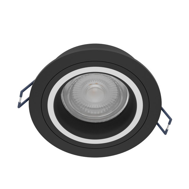 Eglo LED-Spot Carosso-Z RGB/CCT Ø 9,3 cm Schwarz - Weiß