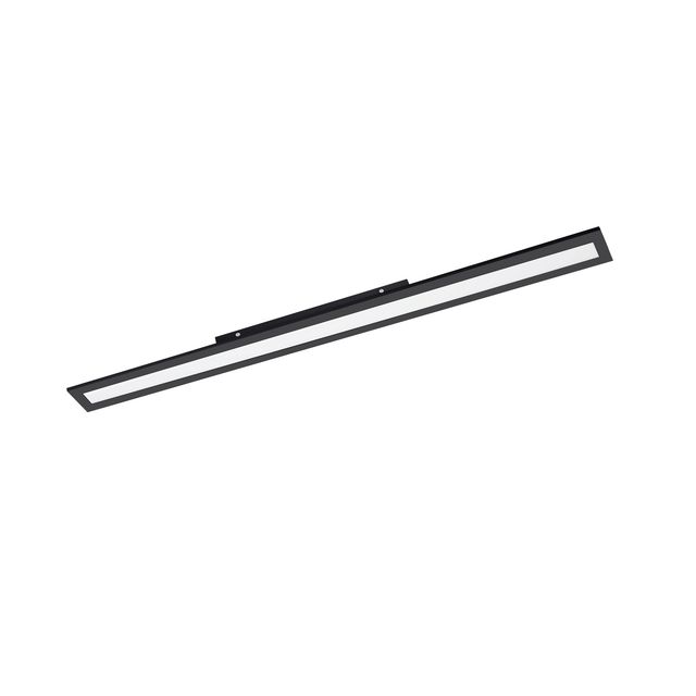 Eglo LED-Deckenleuchte Salobrena-Z CCT 120 cm x 10 cm Schwarz - Weiß