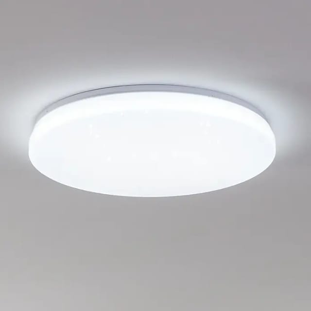 Eglo LED-Deckenleuchte mit Kristalleffekt Totari-Z CCT Ø 53 cm Weiß