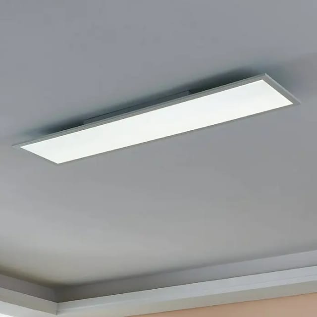 Eglo LED-Deckenleuchte Salobrana-Z CCT 120 cm x 30 cm Weiß