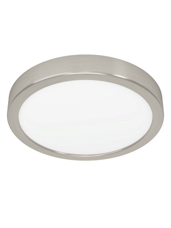 Eglo LED-Deckenleuchte Fueva 5 Ø 21 cm Nickelfarben Matt