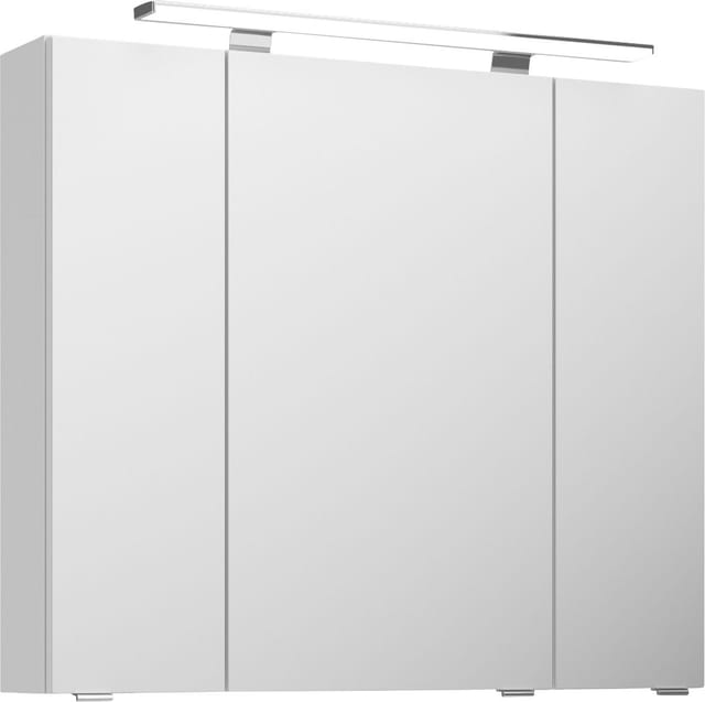 Pelipal Spiegelschrank Serie 4010 Weiß Glänzend 80 cm