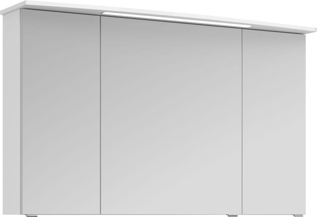 Pelipal Spiegelschrank Serie 4010 Weiß Glänzend 122 cm