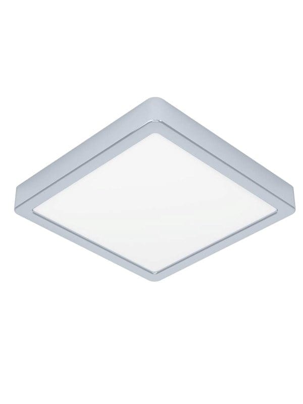 Eglo LED-Deckenleuchte Fueva 5 Chrom 3.000K 21 cm x 21 cm