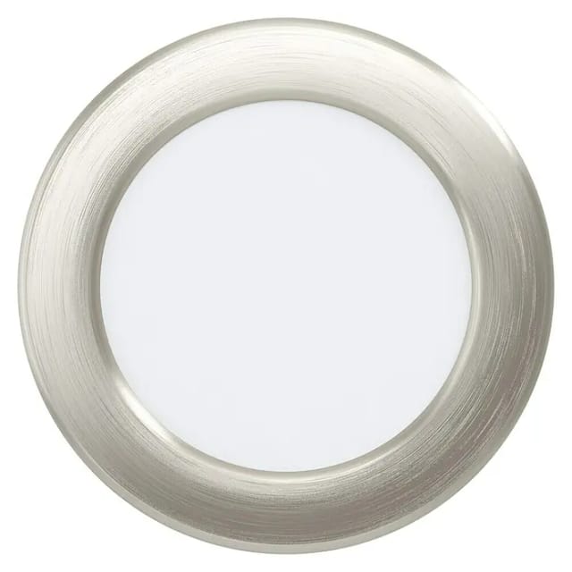 Eglo LED-Einbauspot Fueva 5 Ø 11,7 cm 3.000K Nickelfarben Matt