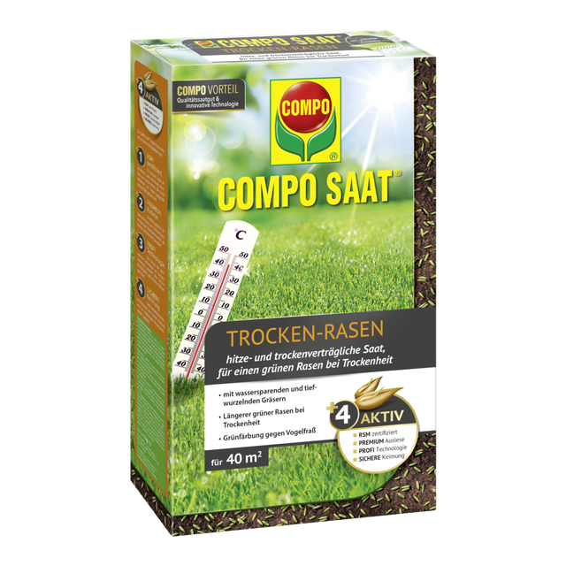Compo SAAT® Trocken-Rasen 1 kg für 40 m²