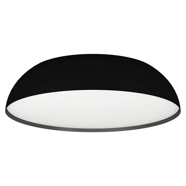 Eglo LED-Deckenleuchte Tollos-Z RGB/CCT Ø 55 cm Schwarz - Weiß