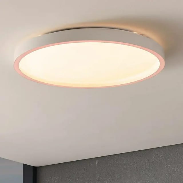 Eglo LED-Deckenleuchte mit Kristalleffekt Montemorelos-Z RGB/CCT Ø 57 cm Weiß
