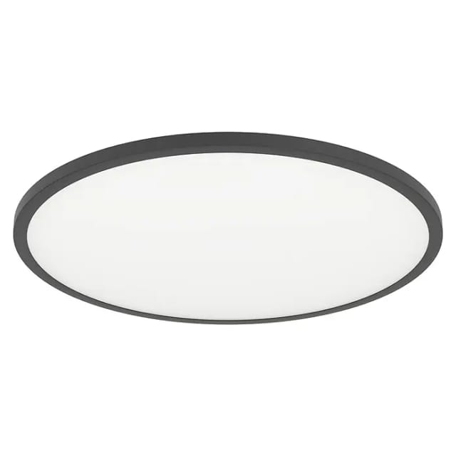 Eglo LED-Deckenleuchte Sarsina-Z CCT Ø 60 cm Schwarz - Weiß