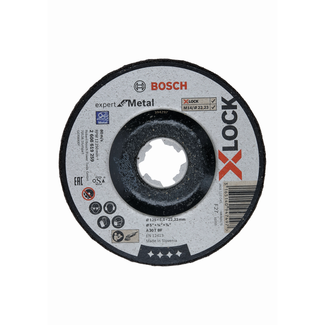 Bosch X-Lock Schruppscheibe Expert for Metal 125 mm