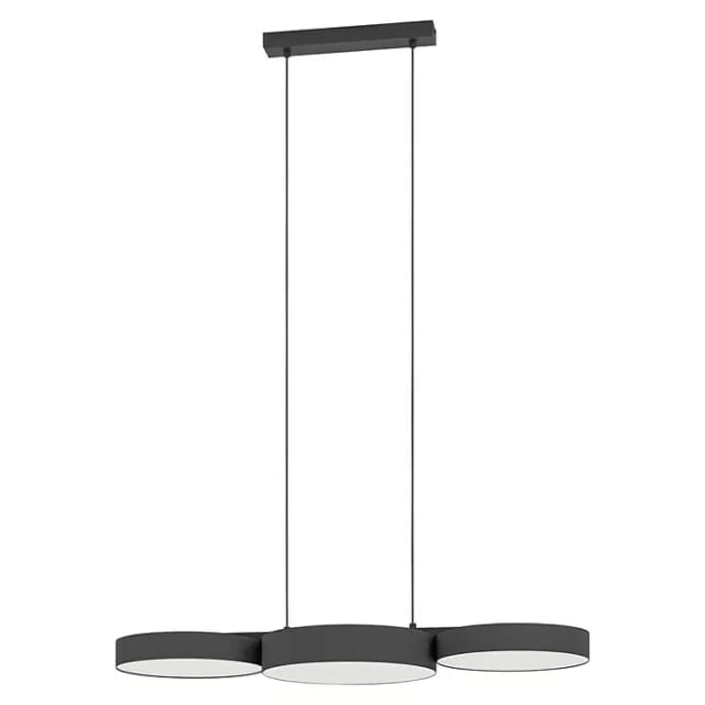 Eglo LED-Pendelleuchte Barbano-Z RGB/CCT 83,8 cm x 31 cm Schwarz - Weiß