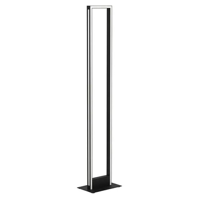 Eglo LED-Stehleuchte Salvilanas-Z CCT 133 cm x 22 cm Schwarz - Weiß