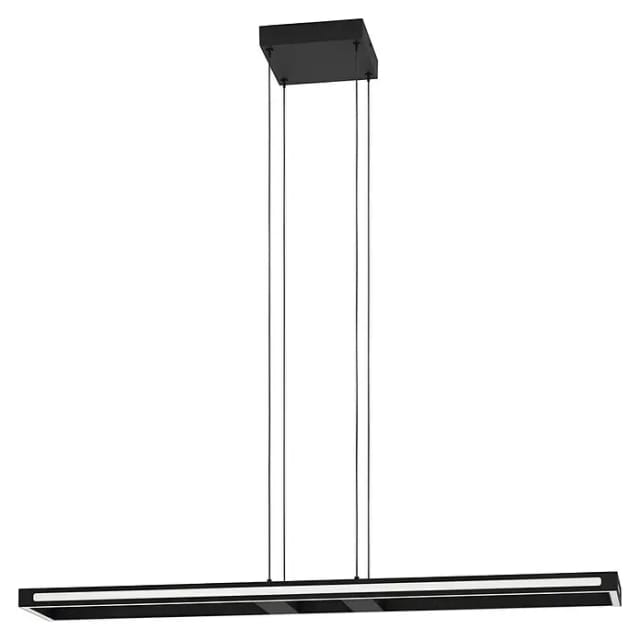 Eglo LED-Pendelleuchte Salvilanas-Z CCT 116 cm Schwarz - Weiß