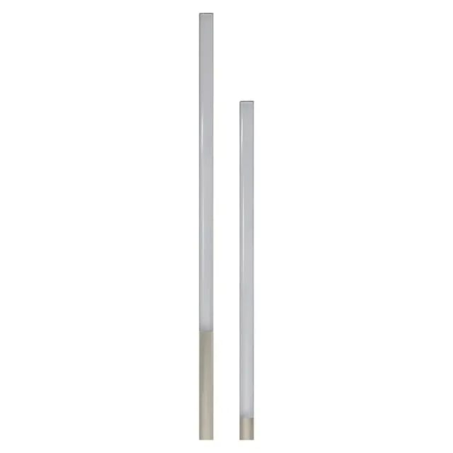 Eglo LED-Stehleuchte Fraioli-Z 2-flammig RGB/CCT 178,8 cm x 16,7 cm Nickel Matt