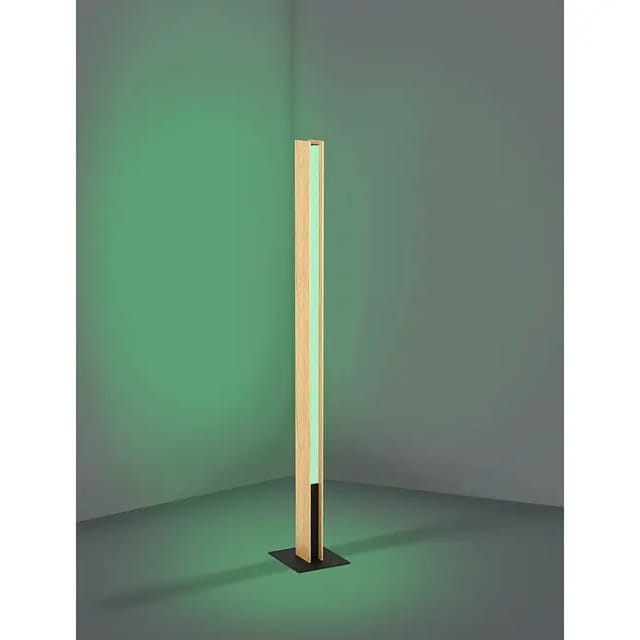 Eglo LED-Stehleuchte Anchorena-Z RGB/CCT 153,5 cm x 16,8 cm Schwarz-Braun