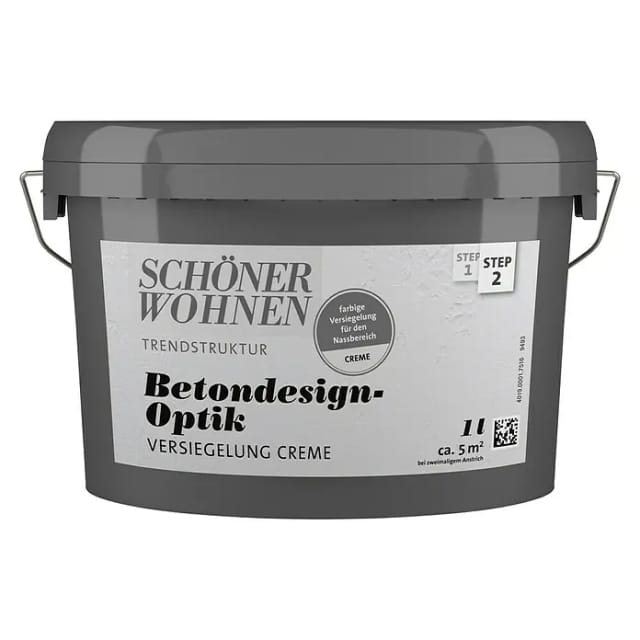 Schöner Wohnen Betondesign-Optik Versiegelung Creme
