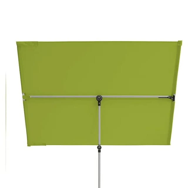 Doppler Balkonschirm Active 130 cm x 180 cm Grün mit Handöffner