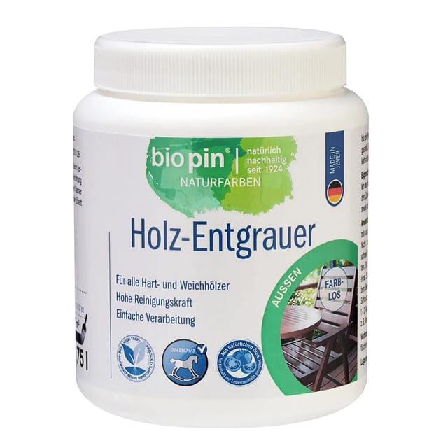 Biopin Teakholz-Entgrauer Transparent 750 ml