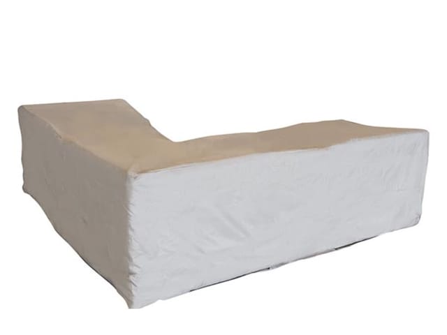 Perel Schutzhülle für L-förmiges Gartenmöbel Lounge-Set 215 x 215 cm