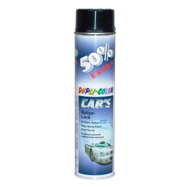 Dupli-Color Lackspray Cars Rallye-Lack Schwarz Glänzend 600 ml