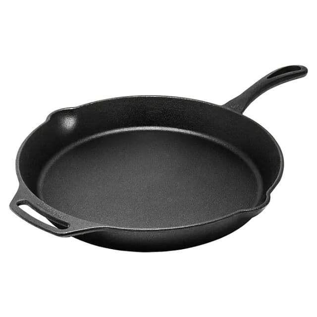 Petromax Feuerpfanne FP35-T Schwarz mit Stiel Gusseisen Ø 35 cm