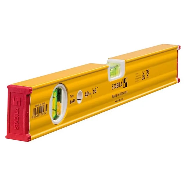 Stabila Wasserwaage Typ 80 AS mit 40 cm Länge