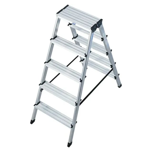 Krause Dopplo Stufen-Doppel-Leiter 2 x 5 Stufen