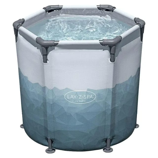 Bestway Lay-Z-Spa Eisbad Glacial Dip mit Filterpumpe Ø 90 x 80 cm