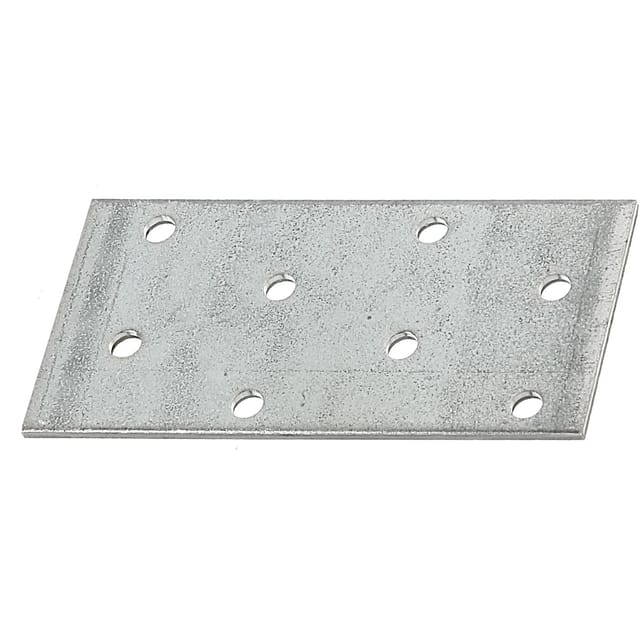 Flachverbinder 80 mm x 40 mm Sendzimirverzinkt