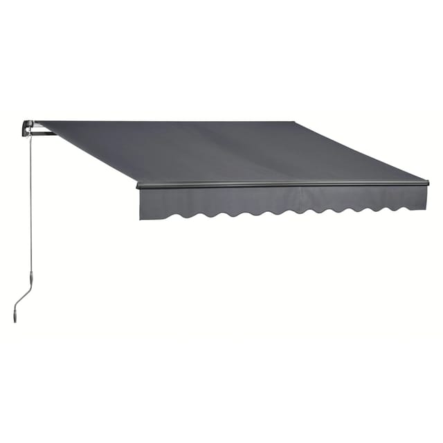 Gelenkarmmarkise Aventura 4x2,5m Anthrazit