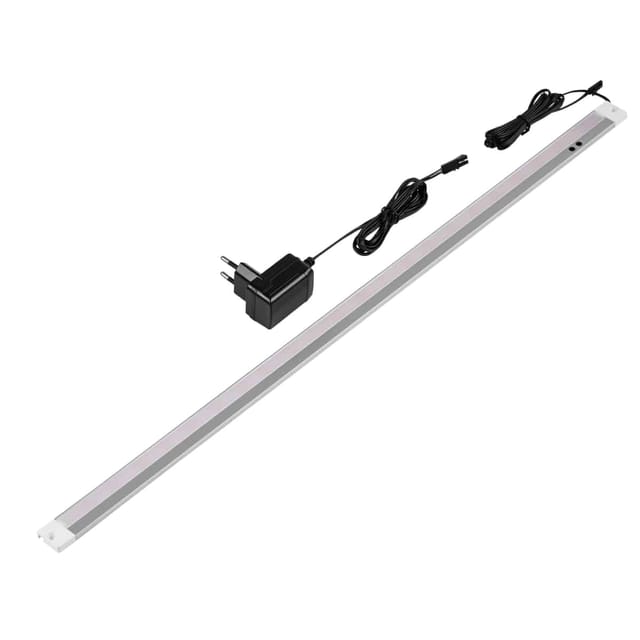 REV Ritter LED Unterbauleuchte Mini Slim 600 Alu 60,7 cm x 10,7 cm x 0,5 cm
