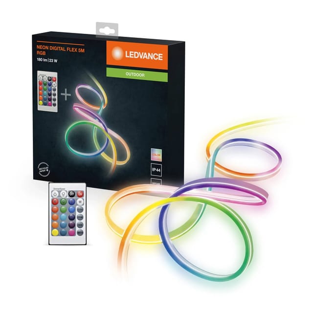 Ledvance LED-Strip Neon Digitalflex mit Fernbedienung 23 W 180,m RGB 500 cm