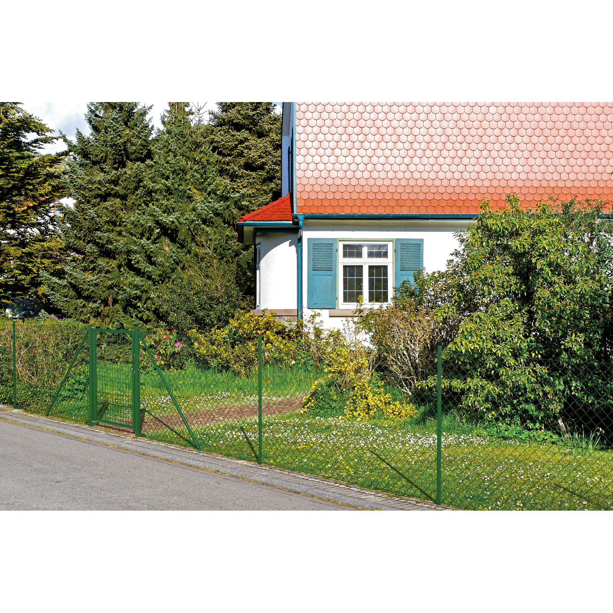4-Eck-Maschendraht Höhe 1,25 m Länge 15 m Bild 2