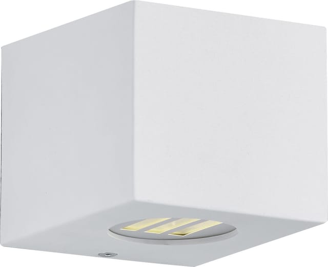 Trio LED-Außenwandleuchte Cordoba Weiß matt