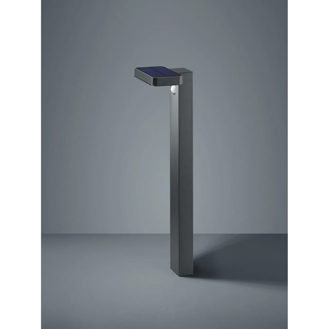 Trio LED-Außenwegeleuchte Esquel mit Solarmodul Anthrazit