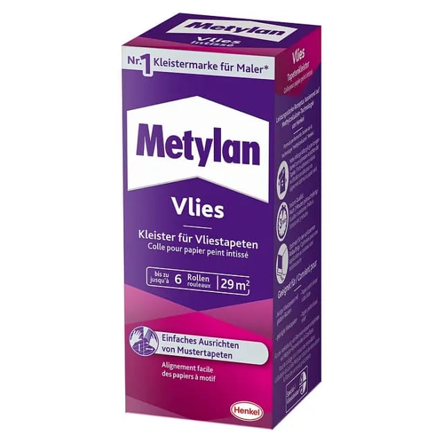 Metylan Tapetenkleister Vlies 180 g Paket Transparent