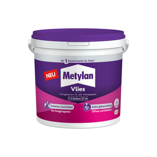 Metylan Tapetenkleister Vlies Fertigkleister 5 kg Eimer