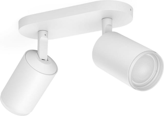 Philips Hue LED-Spot Fugato 2-flammig White & Color Ambiance Weiß 19,5 x 15,3 cm