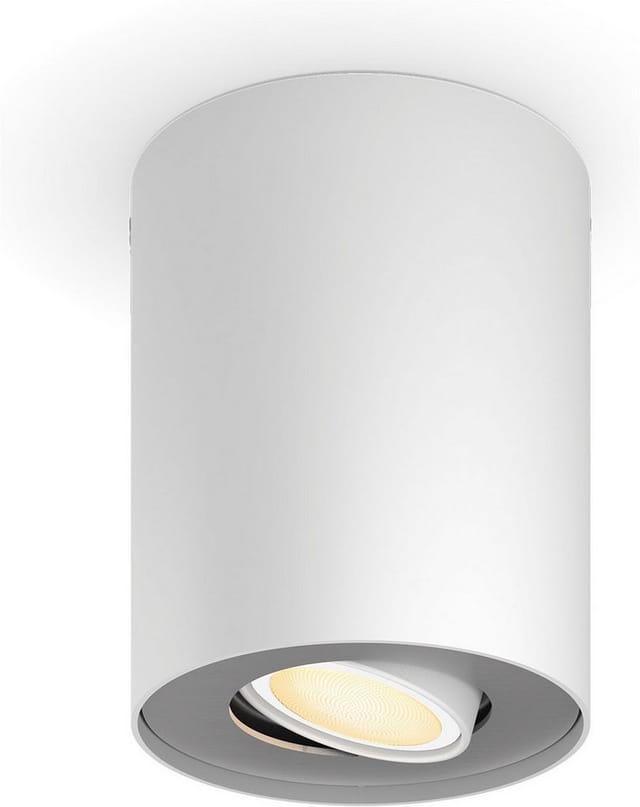 Philips Hue LED-Aufbauspot Erweiterung Pillar White Ambiance Weiß