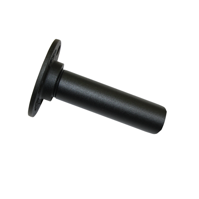 Gardinia Träger Industrial Home für Gardinenstange Ø 25 mm Schwarz 10 cm
