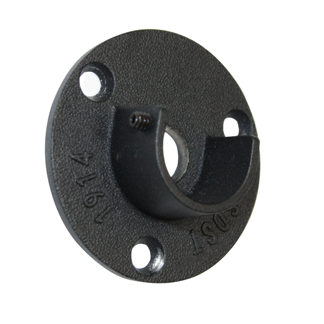 Gardinia Wandlager Industrial Home Ø 25 mm Schwarz
