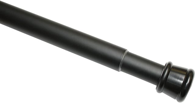 Gardinia Spannstange Ø 23/26 mm Schwarz 130 cm - 220 cm
