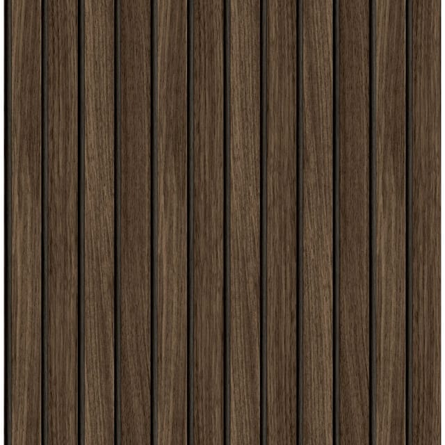 Easy Decor Vliestapete Holz Streifen 10 m x 52 cm Braun FSC®