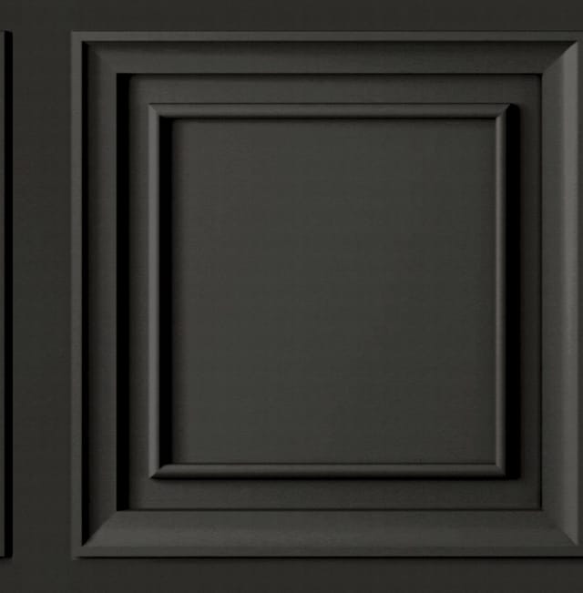 Sublime Vliestapete Panel 10 m x 52 cm Schwarz FSC®