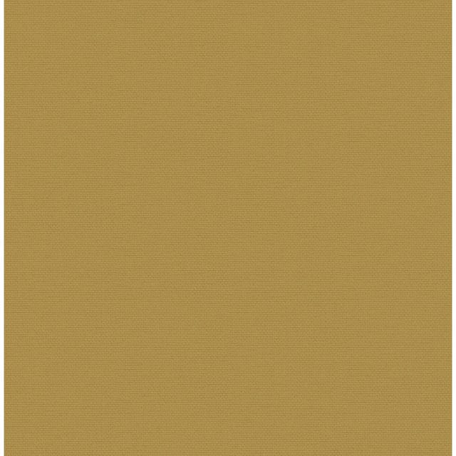 WOW Vliestapete Twill Uni Metallic 10 m x 52 cm Gelb FSC®