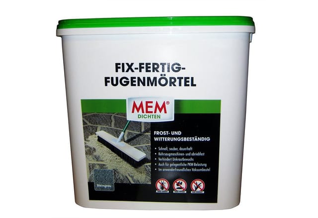MEM Fix-Fertig-Fugenmörtel Steingrau 12,5 kg